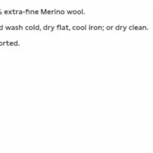 Banana Republic Italian Merino cable knit sweater - Picture 4 of 4